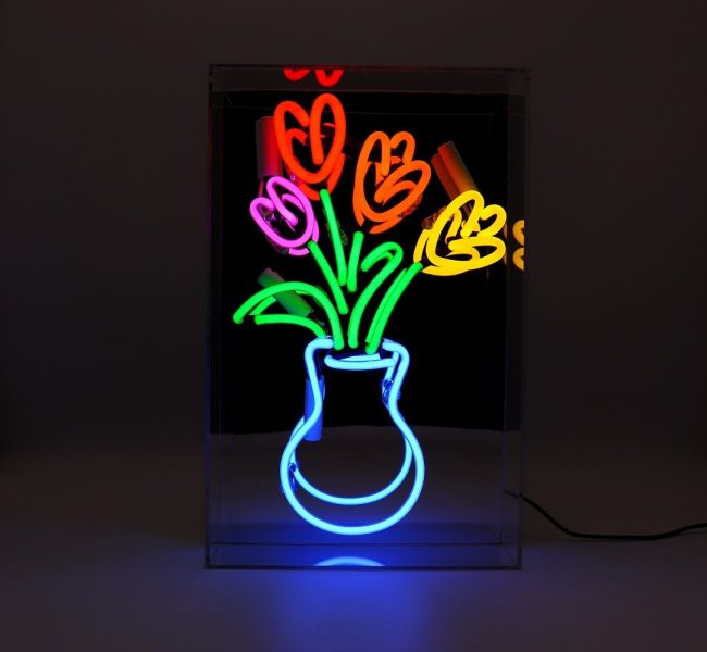 Tulips Neon Box