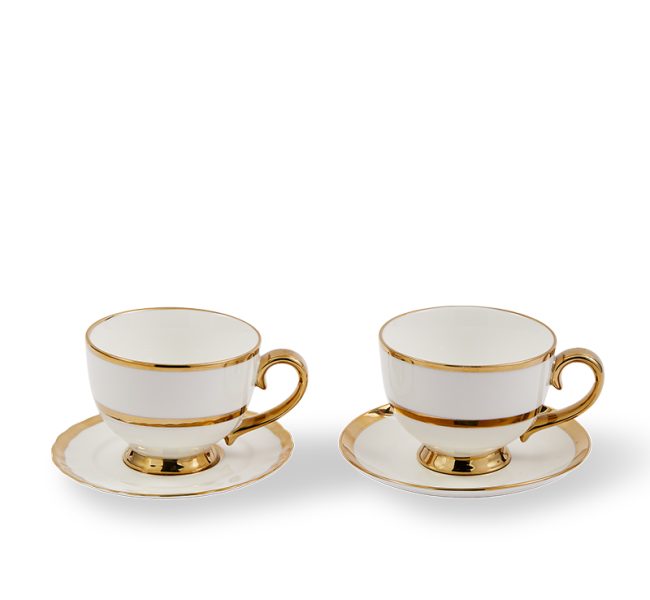 Tea Cup Golden Finds set 2