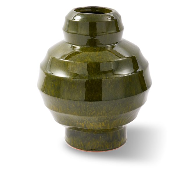 Plant Pot Sumo Dark Green